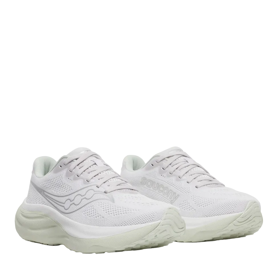 Saucony Women's Ride 19 Running Shoes in Fog/Cast AW26