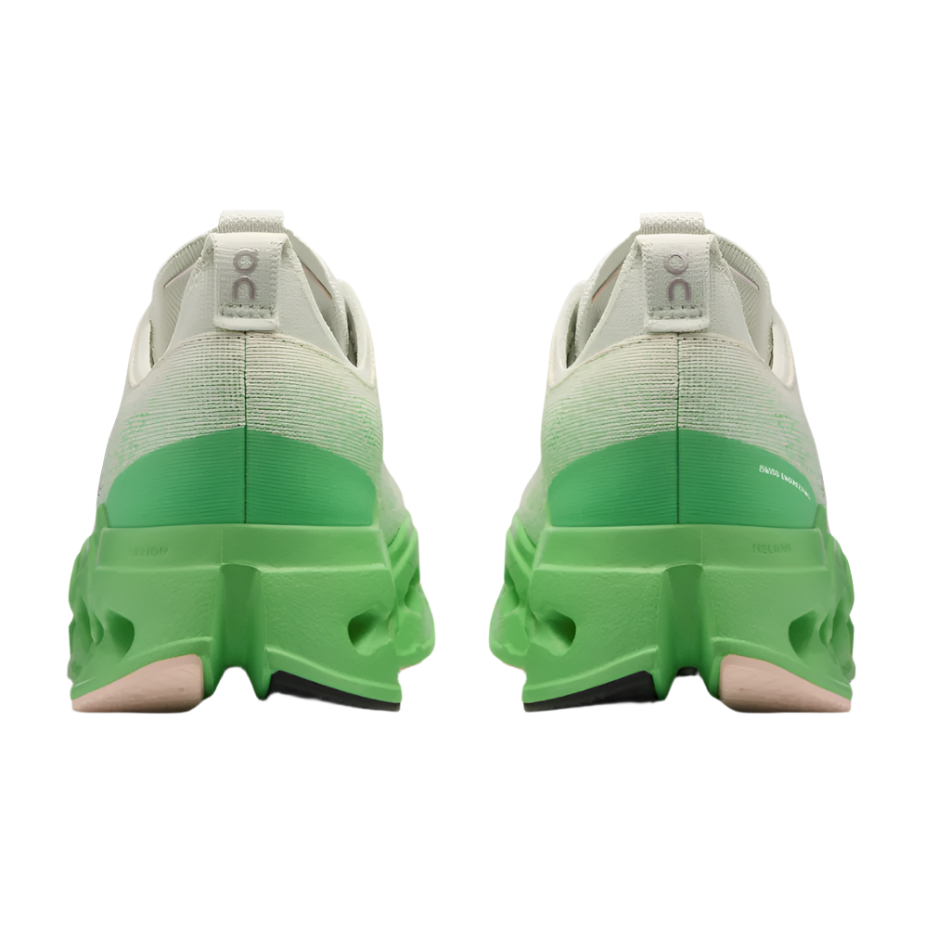 On Women's Cloudsurfer Max Running Shoes in Mineral/Honeydew AW25