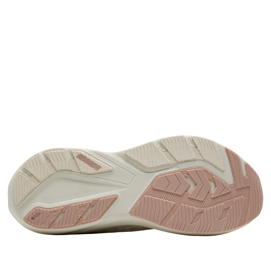 Brooks Men's Ghost Amp Running Shoes in Coconut/Purple Dove/Raisin AW26