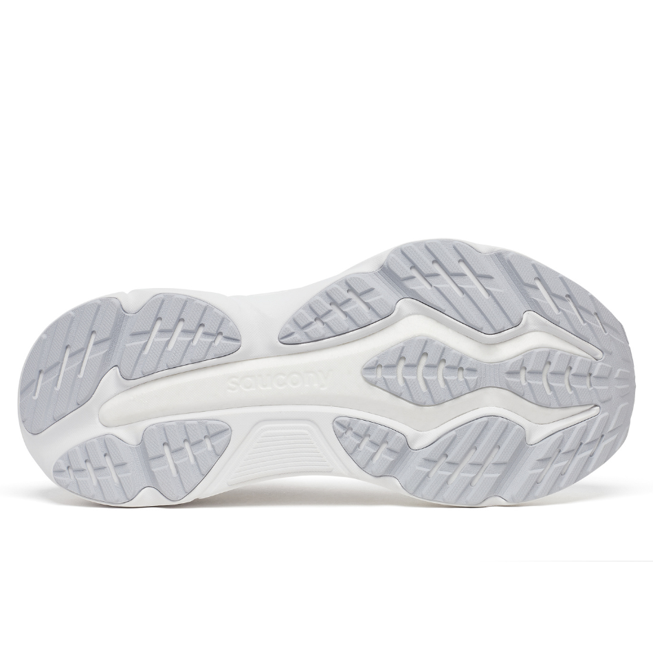 Saucony Men's Hurricane 25 Running Shoes in White - Online Exclusive