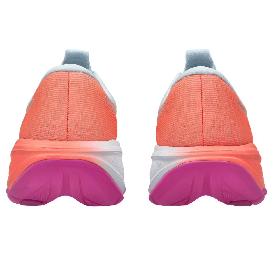 ASICS Women's GEL-CUMULUS 28 Sunny Sizzle Running Shoes in Sky/Sun Coral SS26