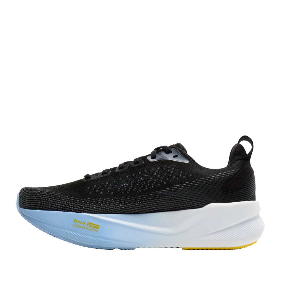 Brooks Men's Ghost Max 4 Running Shoes in Black/Folkstone/Open Air AW26
