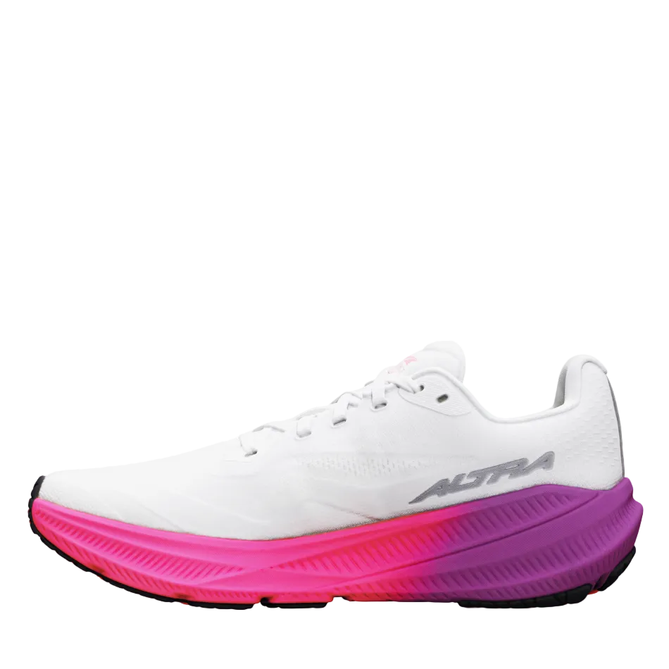 Altra Women's Experience Flow 3 Running Shoes in White/Purple Cactus Flower AW26