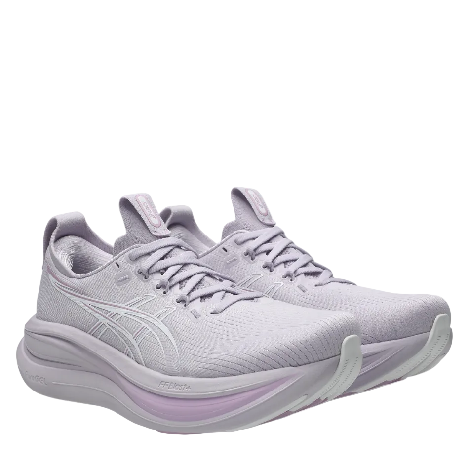 ASICS Women's GEL-NIMBUS 28 Running Shoes in Dahlia/White AW26