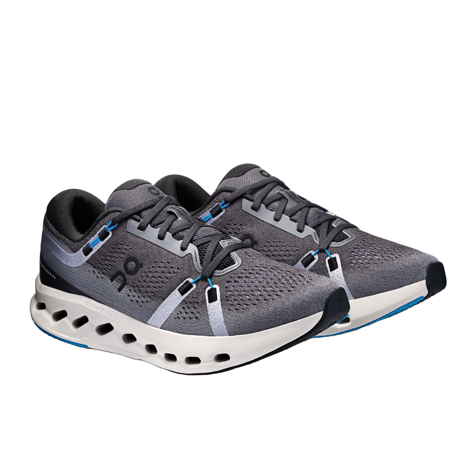 On Men's Cloudsurfer 2 Running Shoes in Black/Malibu AW25