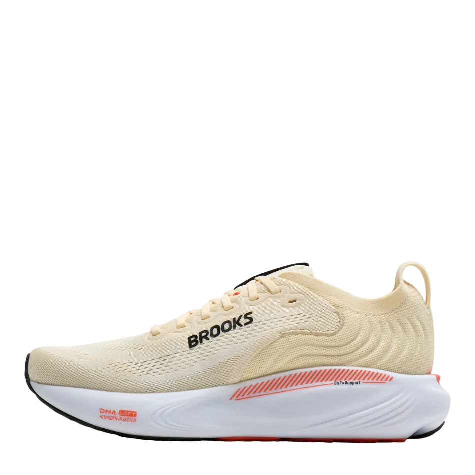 Brooks Men's Adrenaline GTS 25 Running Shoes in Rutabaga/Tigerlily/Orange AW26