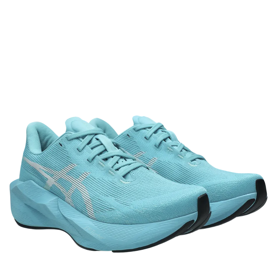 ASICS Women's NOVABLAST 6 Running Shoes in Energy Aqua/White AW26