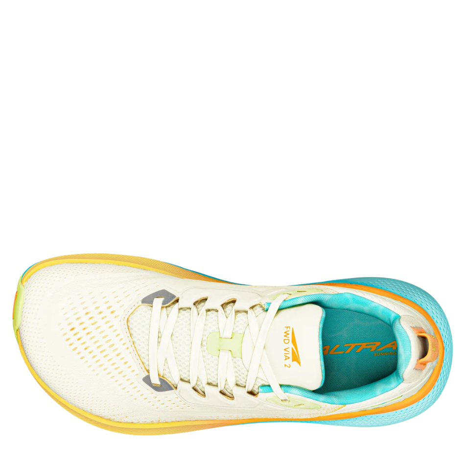 Altra Men's FWD Via 2 Running Shoes in Winter White/Green SS26