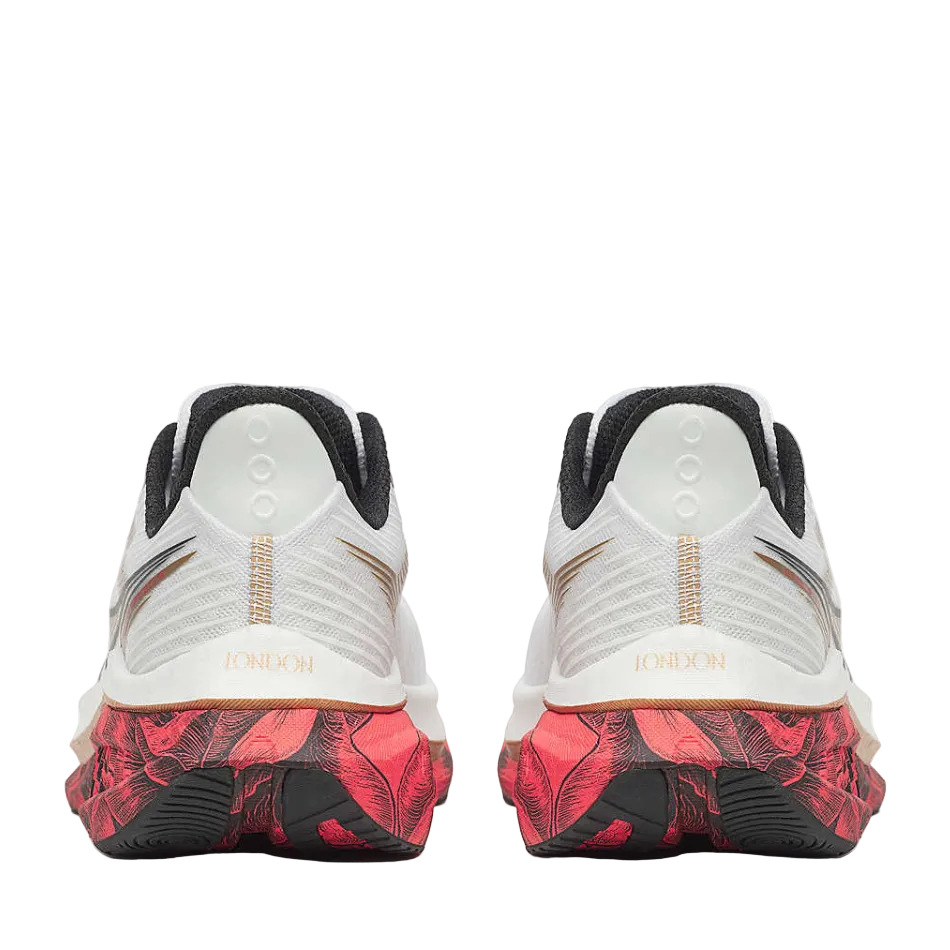 Saucony Men's London Endorphin Speed 5 Running Shoes in White/Black SS26