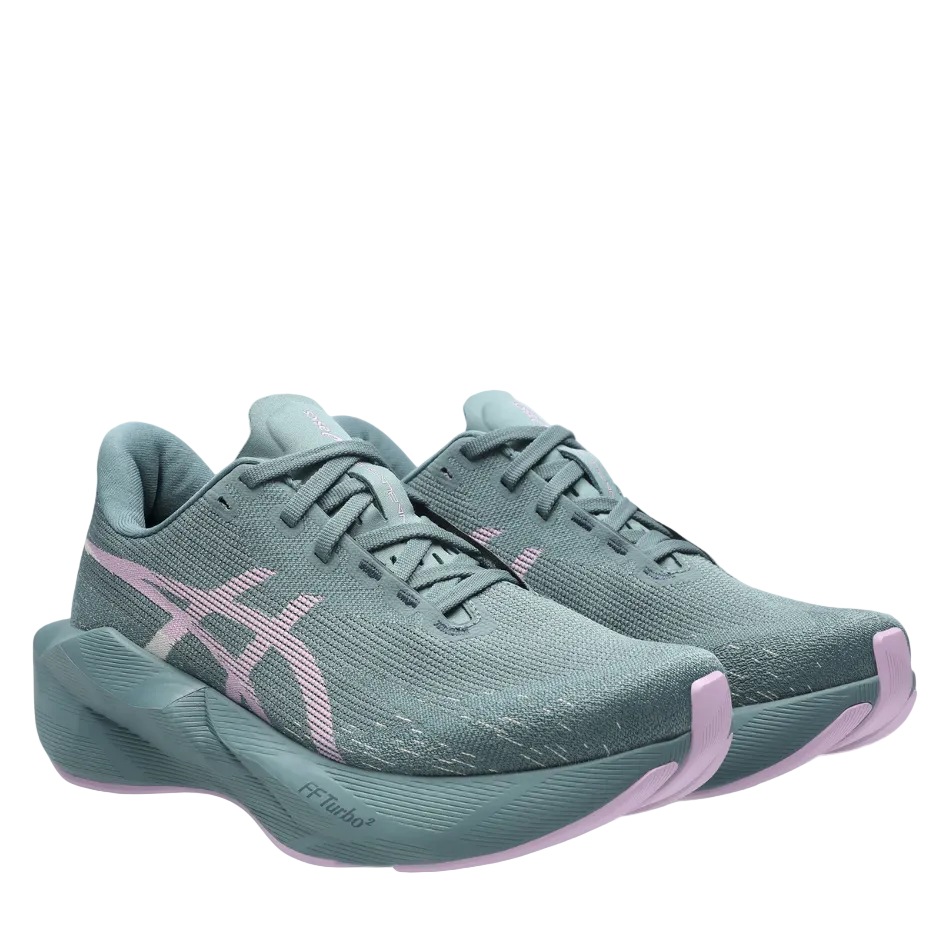 ASICS Women's NOVABLAST 6 Running Shoes in Foggy Teal/Hazy Lilac AW26