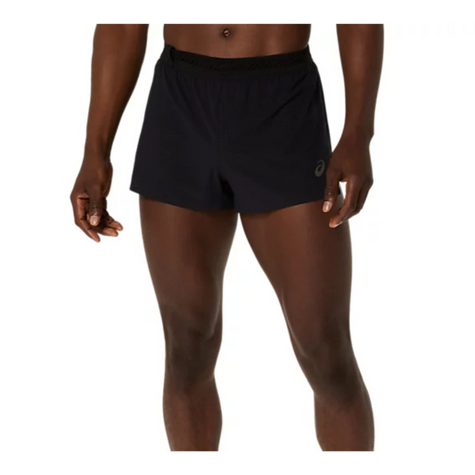 ASICS Men's Metarun Split Short in Black AW25