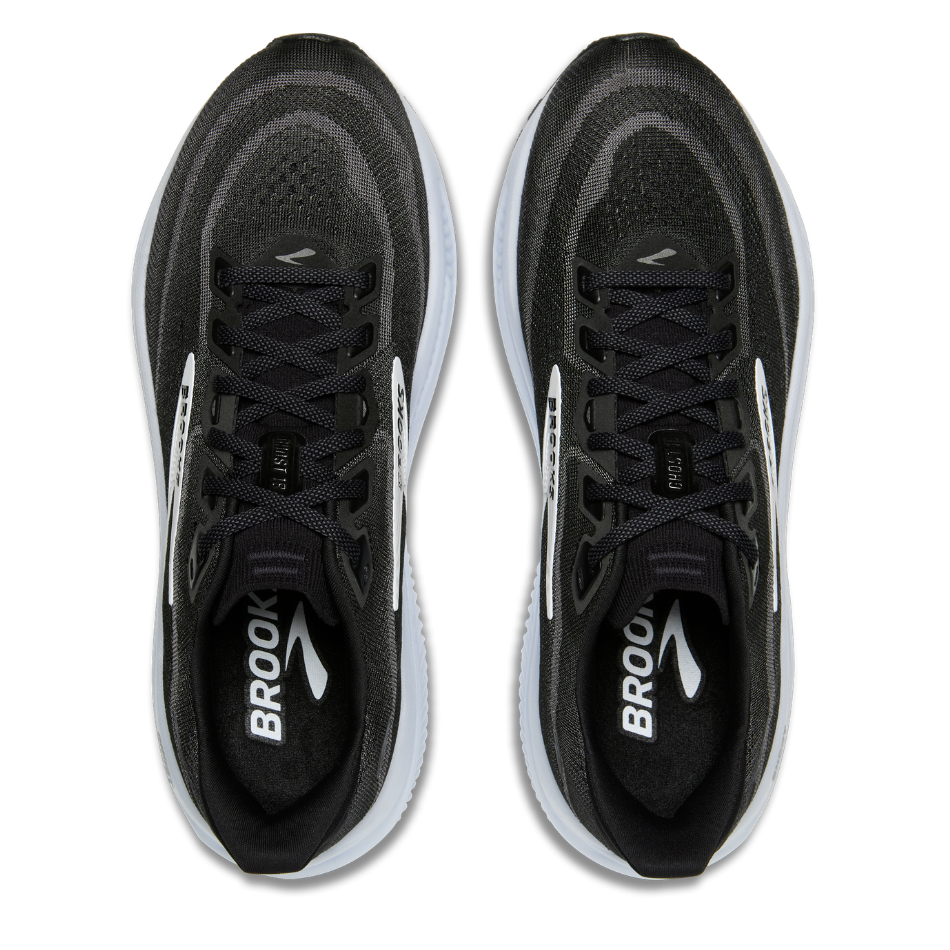Brooks Women's Ghost 18 Running Shoes in Black/Grey/White AW26