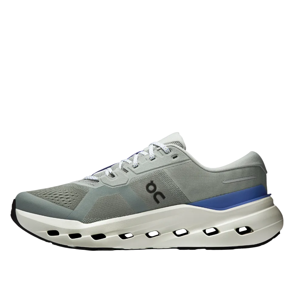 On Men's Cloudrunner 3 Running Shoes in Tin/Iceberg SS26