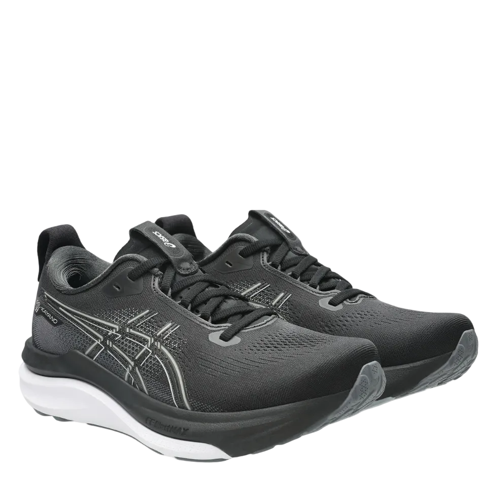 ASICS Women's GEL-KAYANO 33 Running Shoes in Black/White AW26