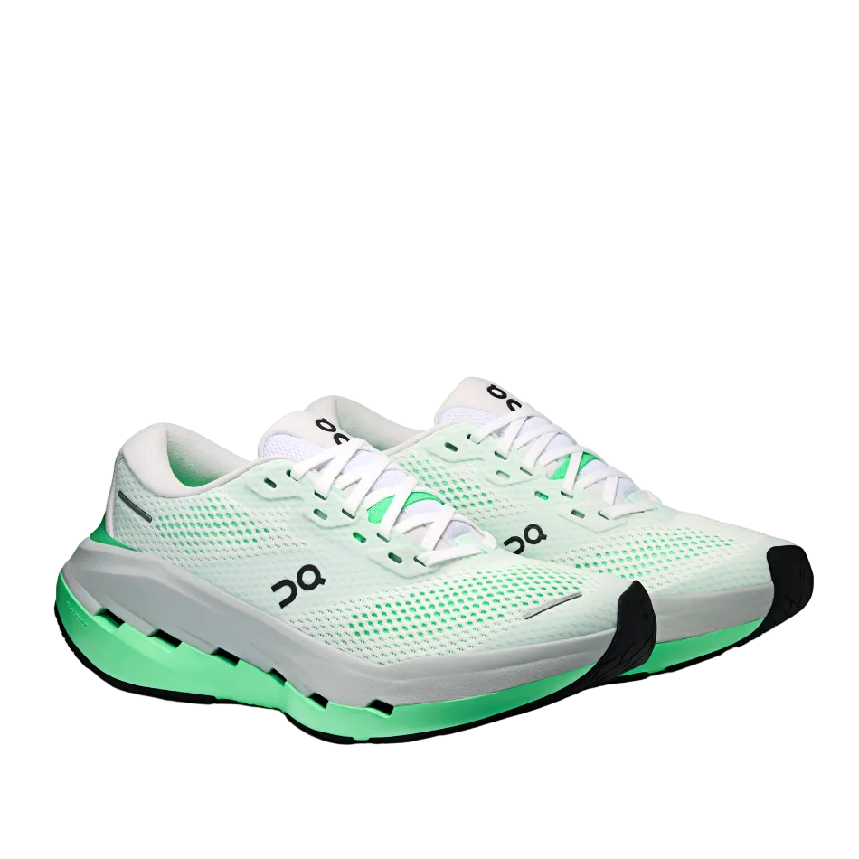 On Women's Cloudrunner 3 Max Running Shoes in White/Verdite AW26