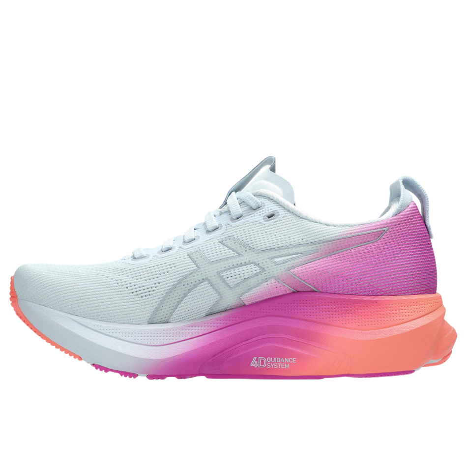 ASICS Women's GEL-KAYANO 32 Sunny Sizzle Running Shoes in Sky/Digital Sakura SS26