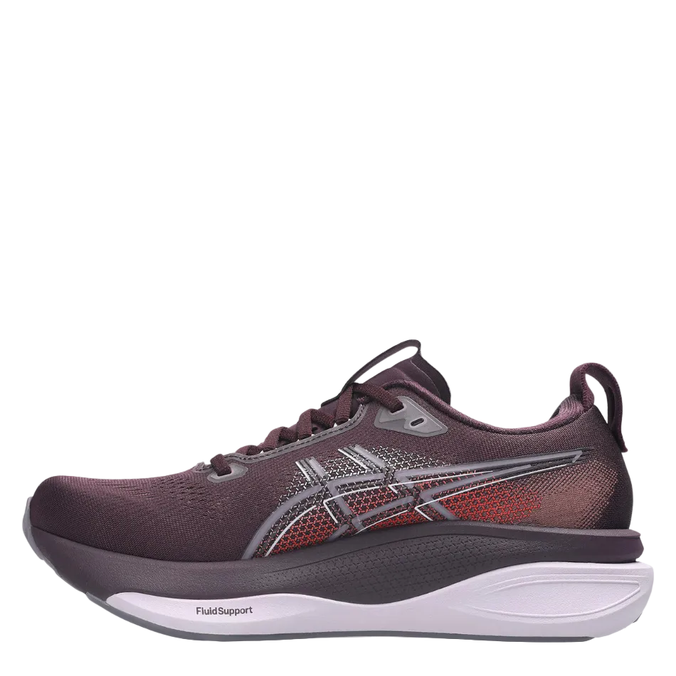 ASICS Women's GEL-KAYANO 33 Running Shoes in Dark Aubergine/Dahlia AW26