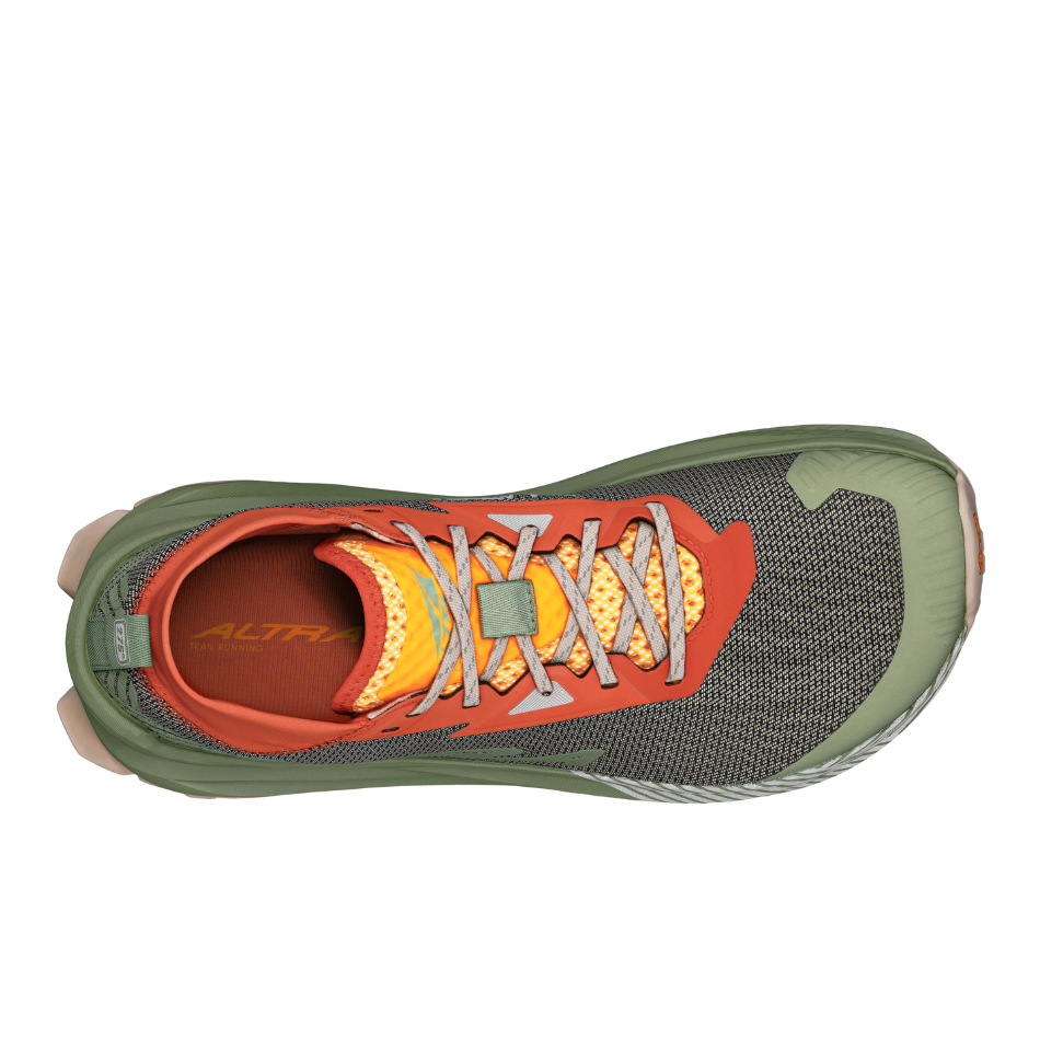 Altra Men's Olympus 275 Trail Running Shoes in Gray/Orange SS26