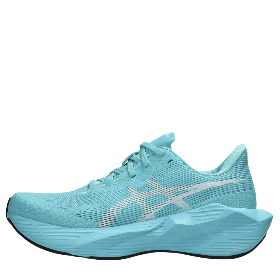 ASICS Women's NOVABLAST 6 Running Shoes in Energy Aqua/White AW26