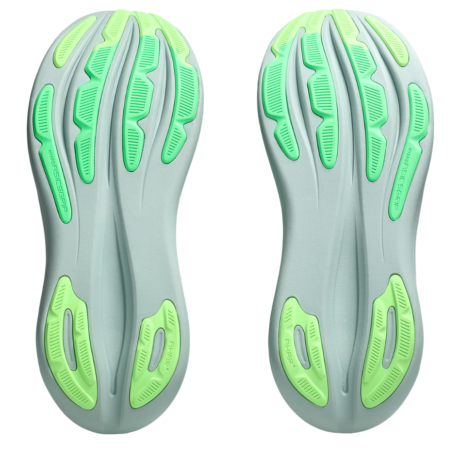 ASICS Men's GEL-NIMBUS 28 Running Shoes in Cold Moss/Illuminate Green SS26