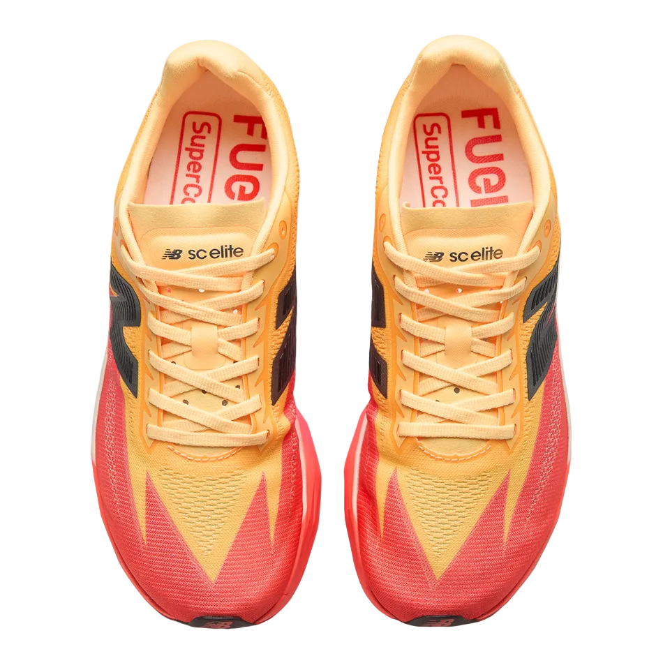 New Balance Women's FuelCell SuperComp Elite v5 Running Shoes in Tangerine Heat SS26