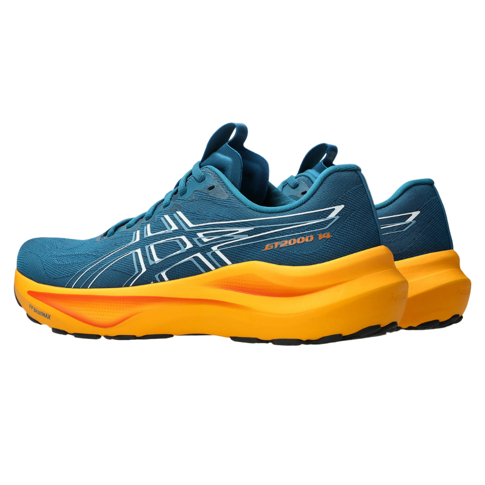ASICS Men's GT-2000 v14 Running Shoes in Dark Teal/White SS26