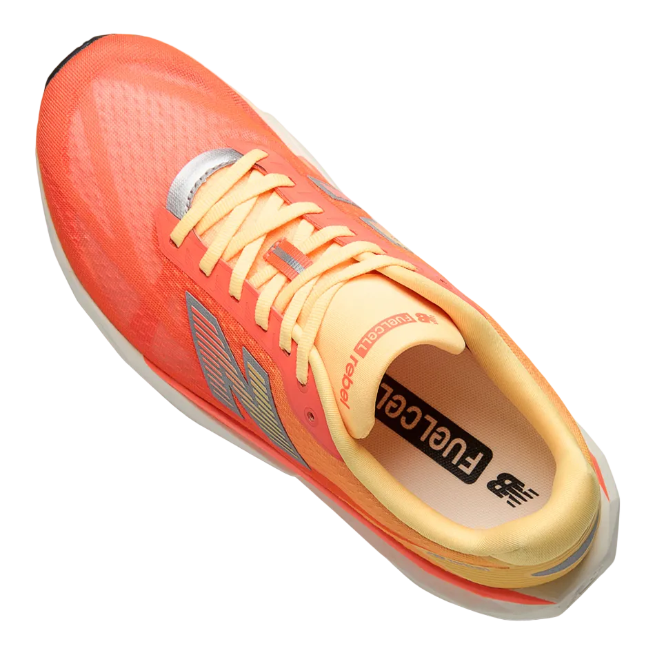 New Balance Men's FuelCell Rebel v5 Running Shoes in Tangerine Heat SS26