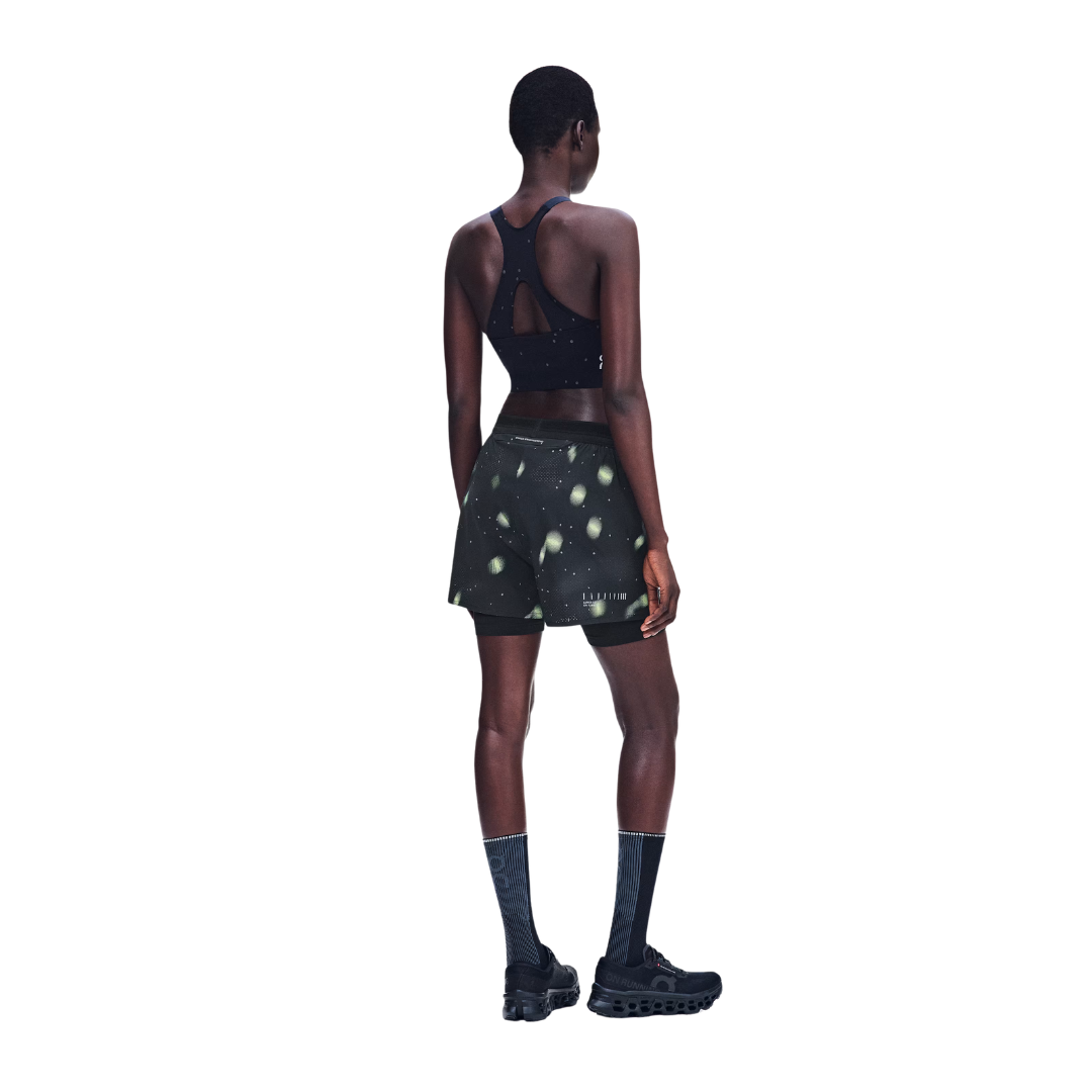 On Women's Performance Shorts Lumos in Black AW26
