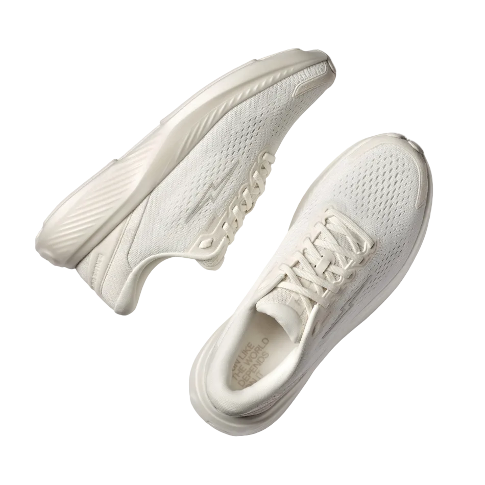Hylo Unisex Impact 2 Running Shoes in Undyed/Pebble, top view