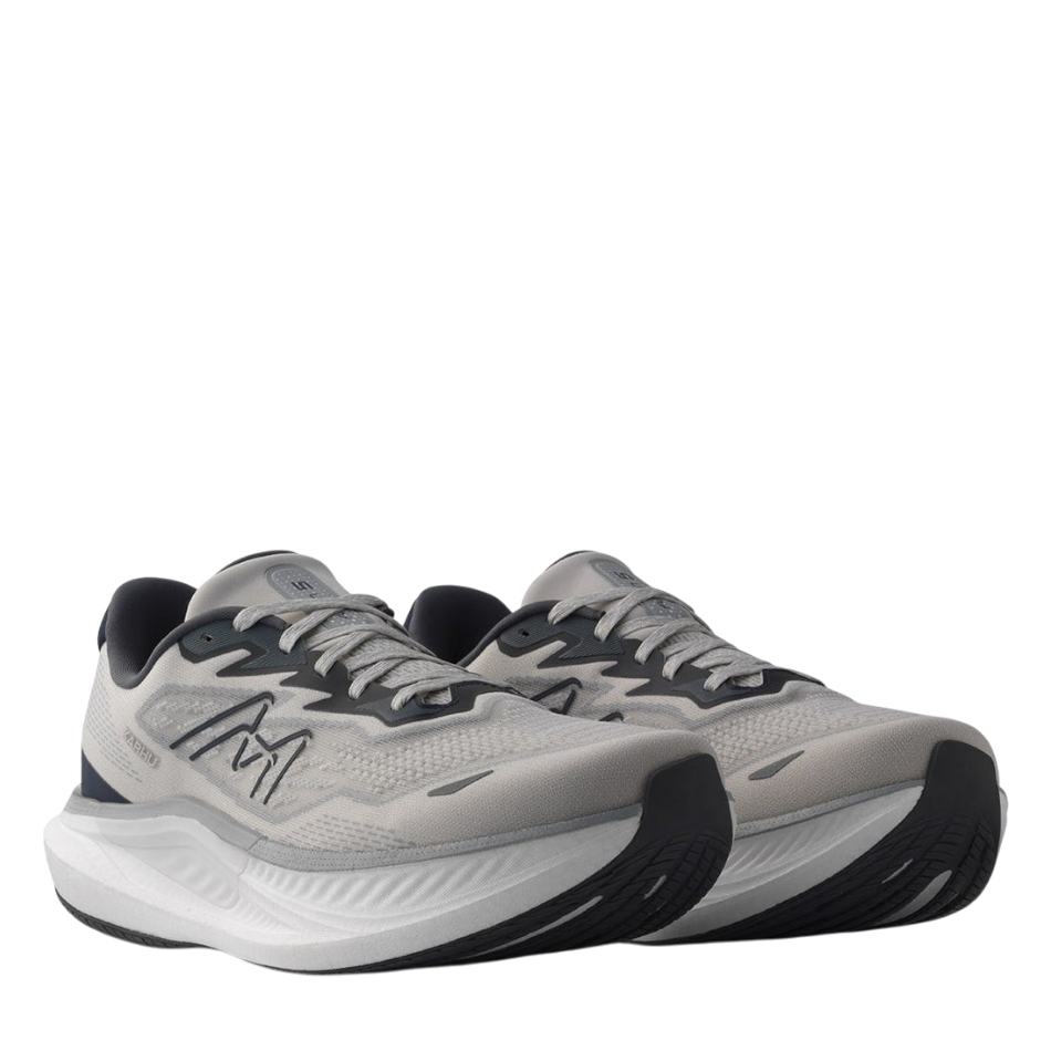Up & Running Karhu Fusion 5.0 running shoes in Antarctica and Turbulence grey with breathable IdealKnit mesh upper