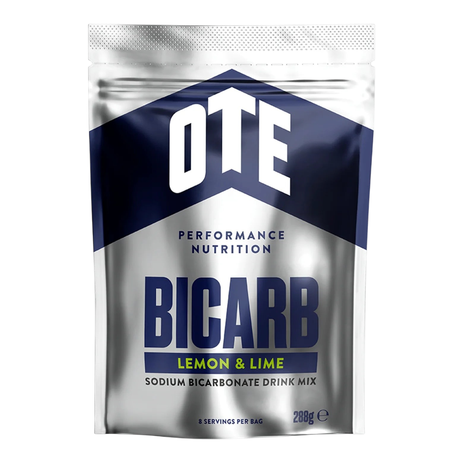 Up & Running OTE Bicarb Drink lemon and lime flavoured sodium bicarbonate sports performance supplement powder pouch