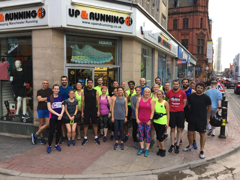 running group in manchester before a run together
