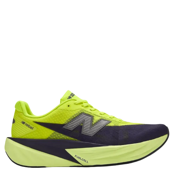 New Balance Men's FuelCell Rebel v5 Running Shoes in Alkaline Green SS26