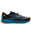 Brooks Divide 5 Men's Running Shoes AW24 Ebony/Mosaic Blue/Orange