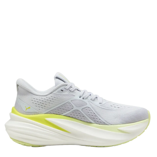 PUMA Women's MagMax NITRO 2 Running Shoes in Silver Mist/Apple Spritz SS26