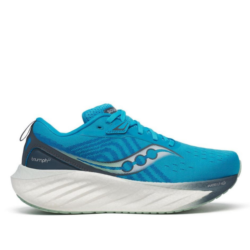 Saucony Triumph 22 Women's Running Shoes in Viziblue/Dusk SS24