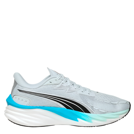 PUMA Men's Velocity NITRO 4 Running Shoes in Sea Glass/Speed Blue AW25