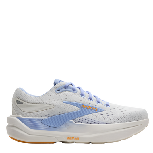 Brooks Women's Ghost Max 3 Running Shoes in Coconut/Blue Heron/Orange AW25
