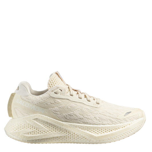 Salomon Women's Aero Glide 4 Running Shoes in Vanilla Ice/Vanilla Ice/White SS26