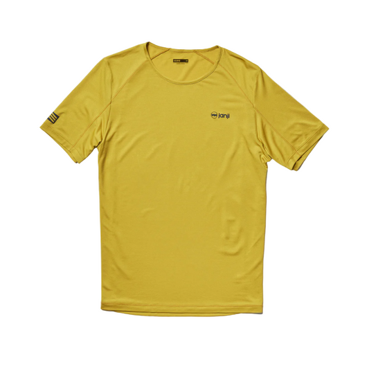 Janji Men's Run All Day Tee in Wolf Moss AW25