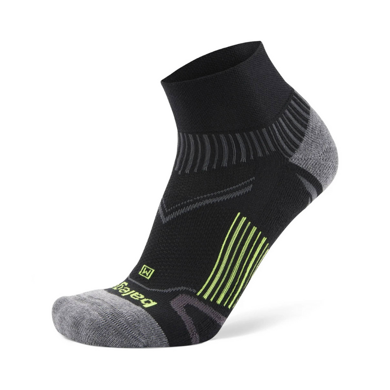 Balega Enduro Quarter Running Socks in Black