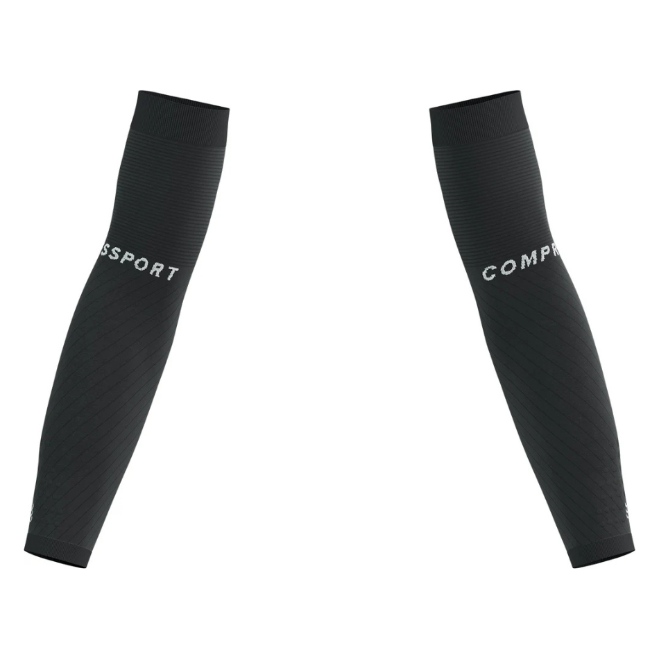 Compressport Unisex Arm Force Sleeves in Black