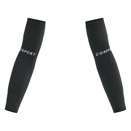 Compressport Unisex Arm Force Sleeves in Black