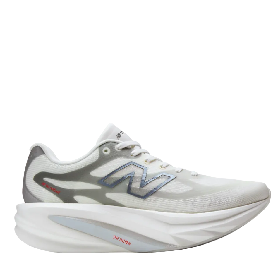 Women's SuperComp Rebel v1 Running Shoes in Sea Salt, side view