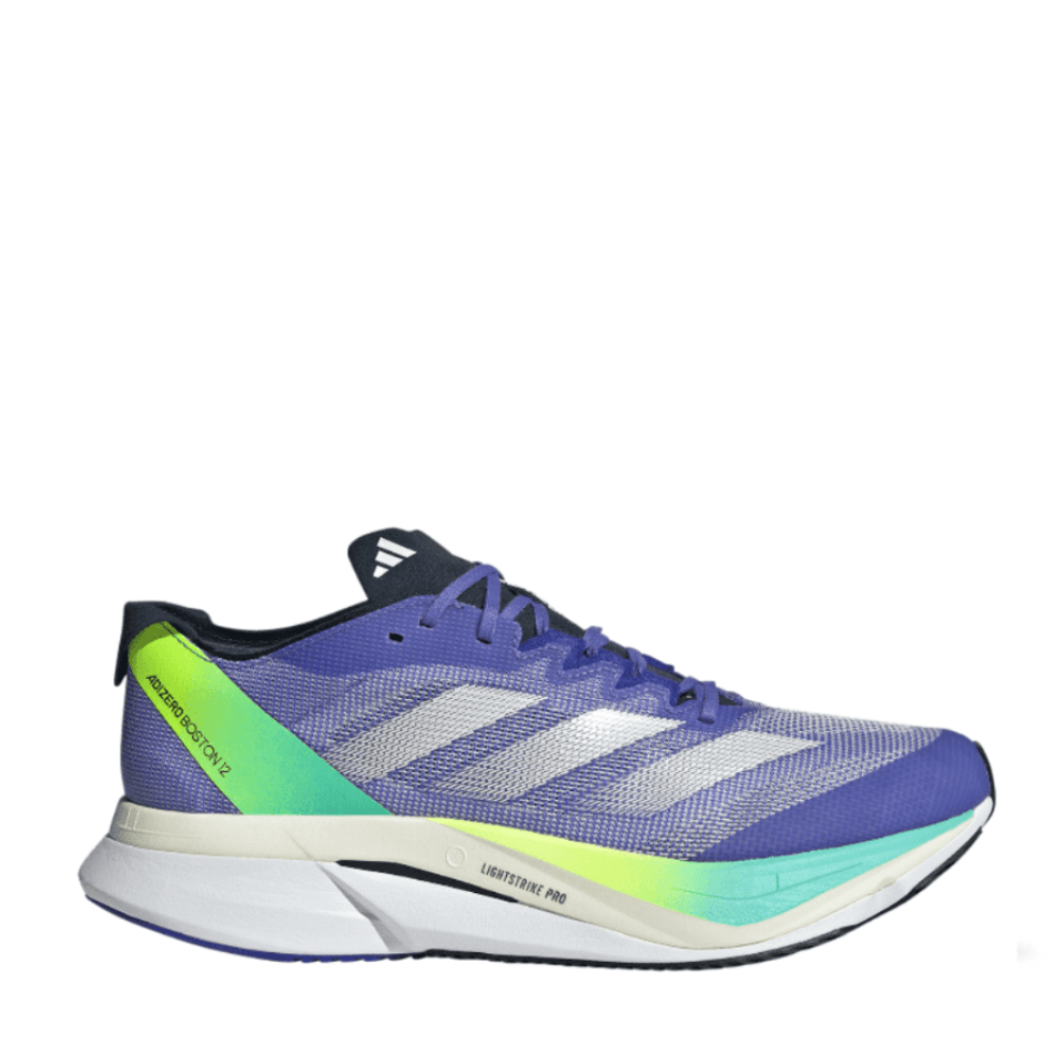 Adidas Shoes Adidas Men's Boston 12 Running Shoes in Cobalt Blue / Zero Metalic / Lucid Blue AW24 - Up and Running