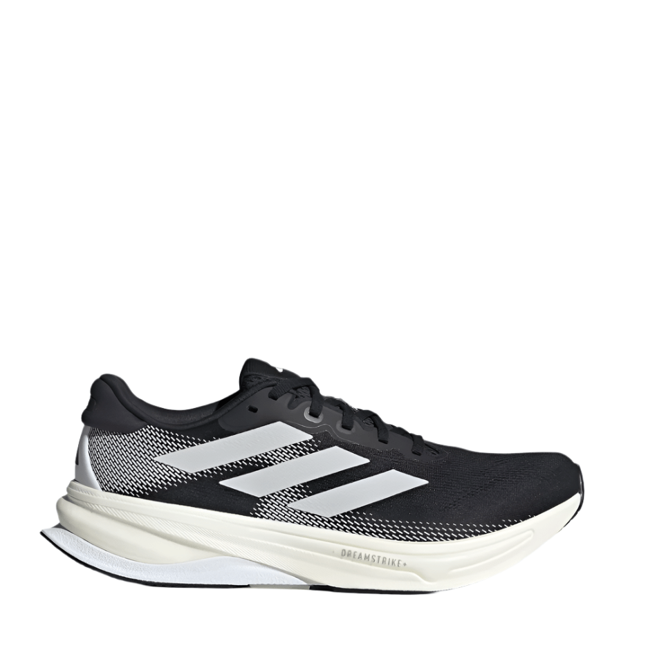 Adidas Shoes Adidas Men's Supernova Solution 2 Running Shoes in Core Black/Cloud White/Core Black SS25 - Up and Running