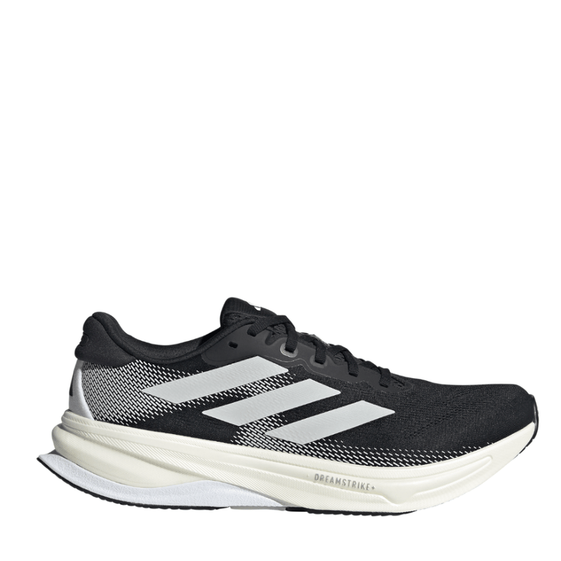 Adidas Shoes Adidas Men's Supernova Solution 2 Running Shoes in Core Black/FTWR White./Core Black SS25 - Up and Running