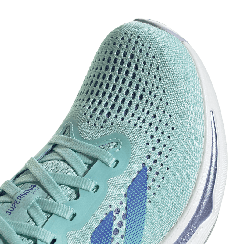 Adidas Shoes Adidas Supernova Rise Women's Running Shoes in Semi Flash Aqua/Cobalt Blue/Blue Spark Met AW24 - Up and Running