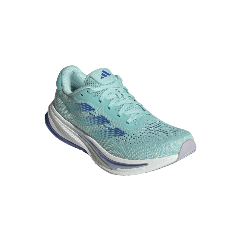 Adidas Shoes Adidas Supernova Rise Women's Running Shoes in Semi Flash Aqua/Cobalt Blue/Blue Spark Met AW24 - Up and Running