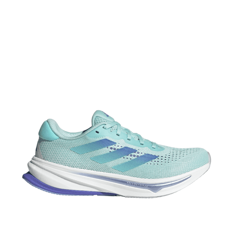 Adidas Shoes Adidas Supernova Rise Women's Running Shoes in Semi Flash Aqua/Cobalt Blue/Blue Spark Met AW24 - Up and Running